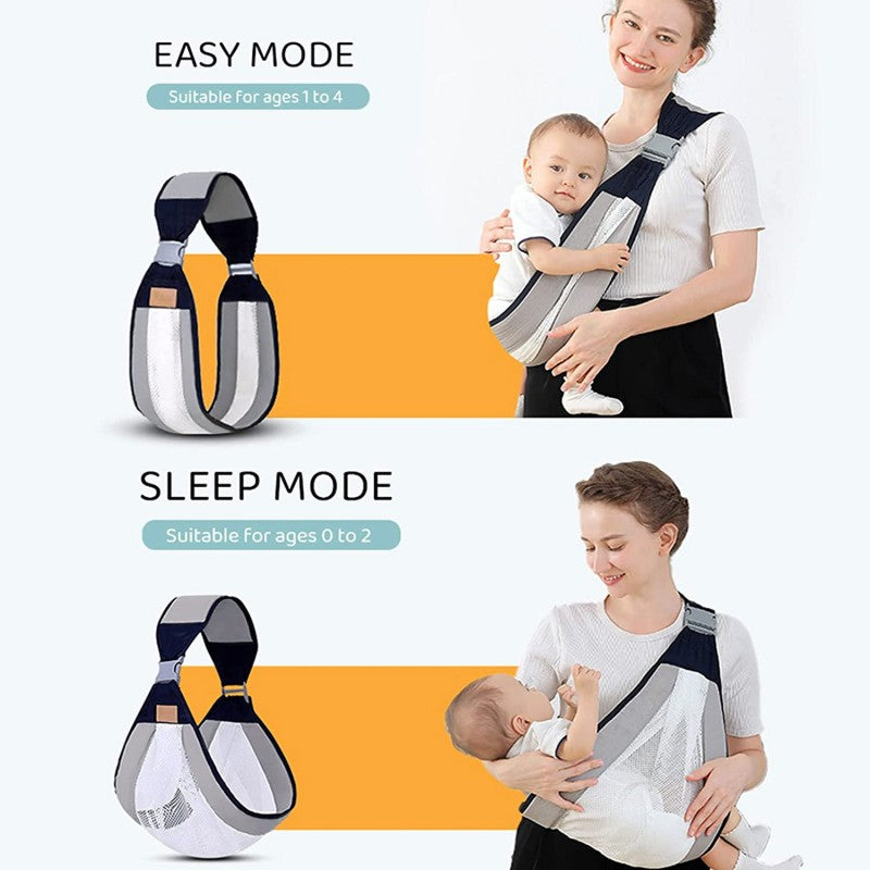 Ergonomic Breathable Baby Sling Carrier and Wrap